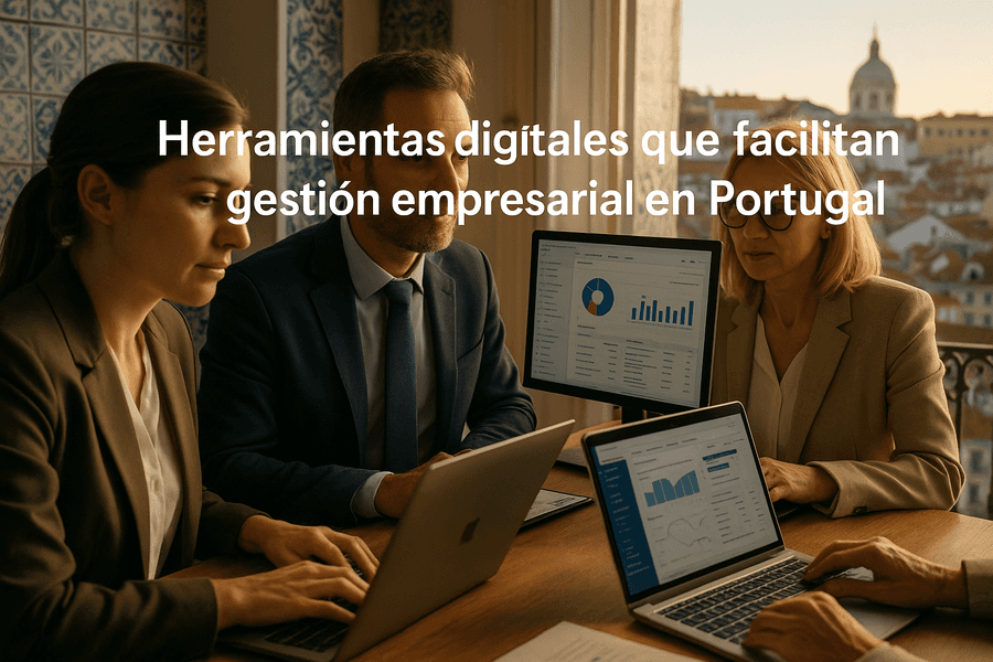 La digitalización en Portugal es esencial para optimizar la gestión y aumentar la competitividad global, potenciando la productividad y adaptabilidad empresarial.